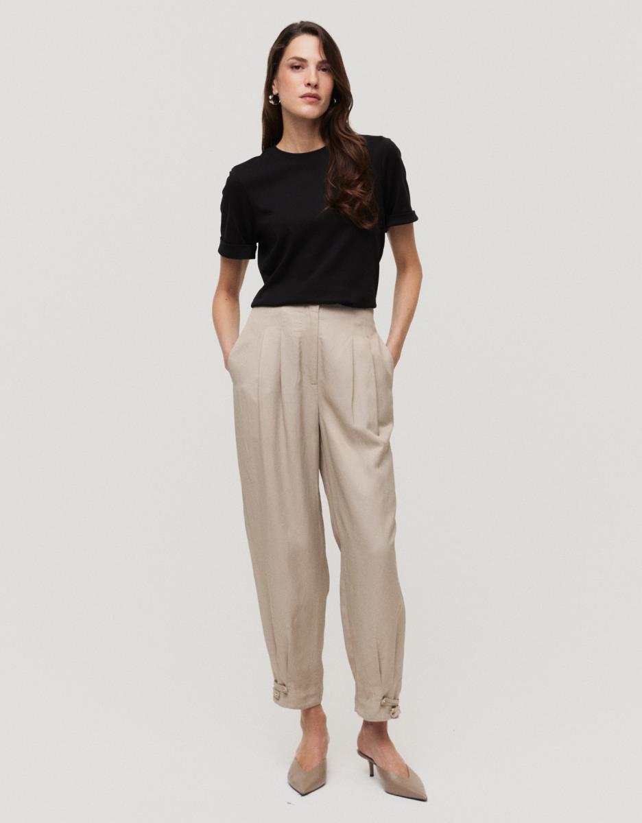 CALÇA BAGGY DETALHE BARRA SHOULDER