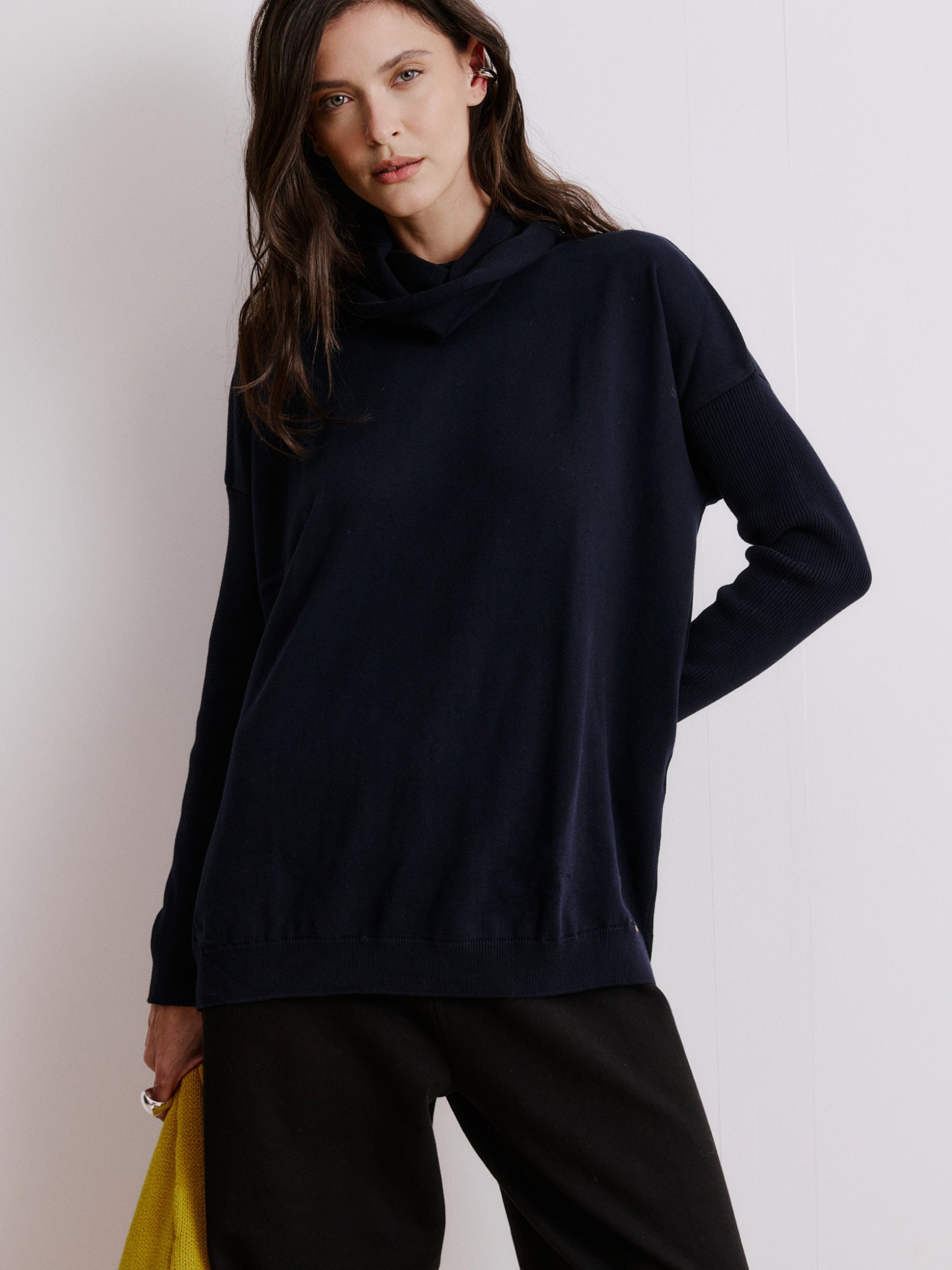 BLUSA ALONGADA GOLA BOBA ANSELMI