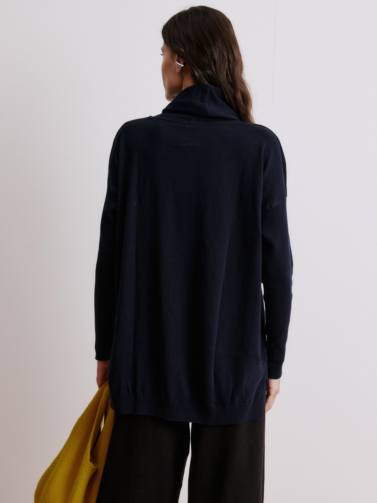 BLUSA ALONGADA GOLA BOBA ANSELMI