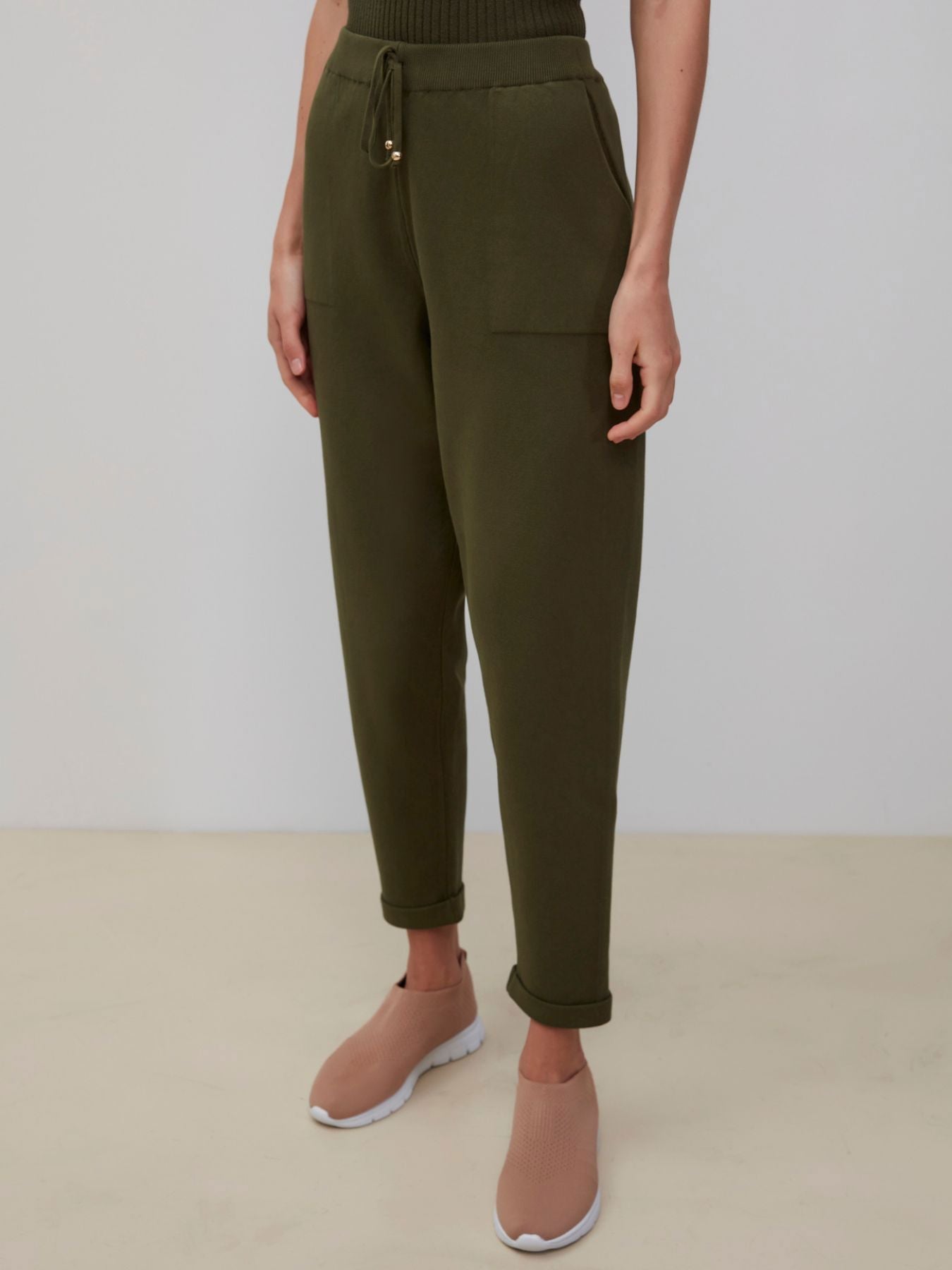CALÇA TRICOT BARRA ITALIANA ANSELMI