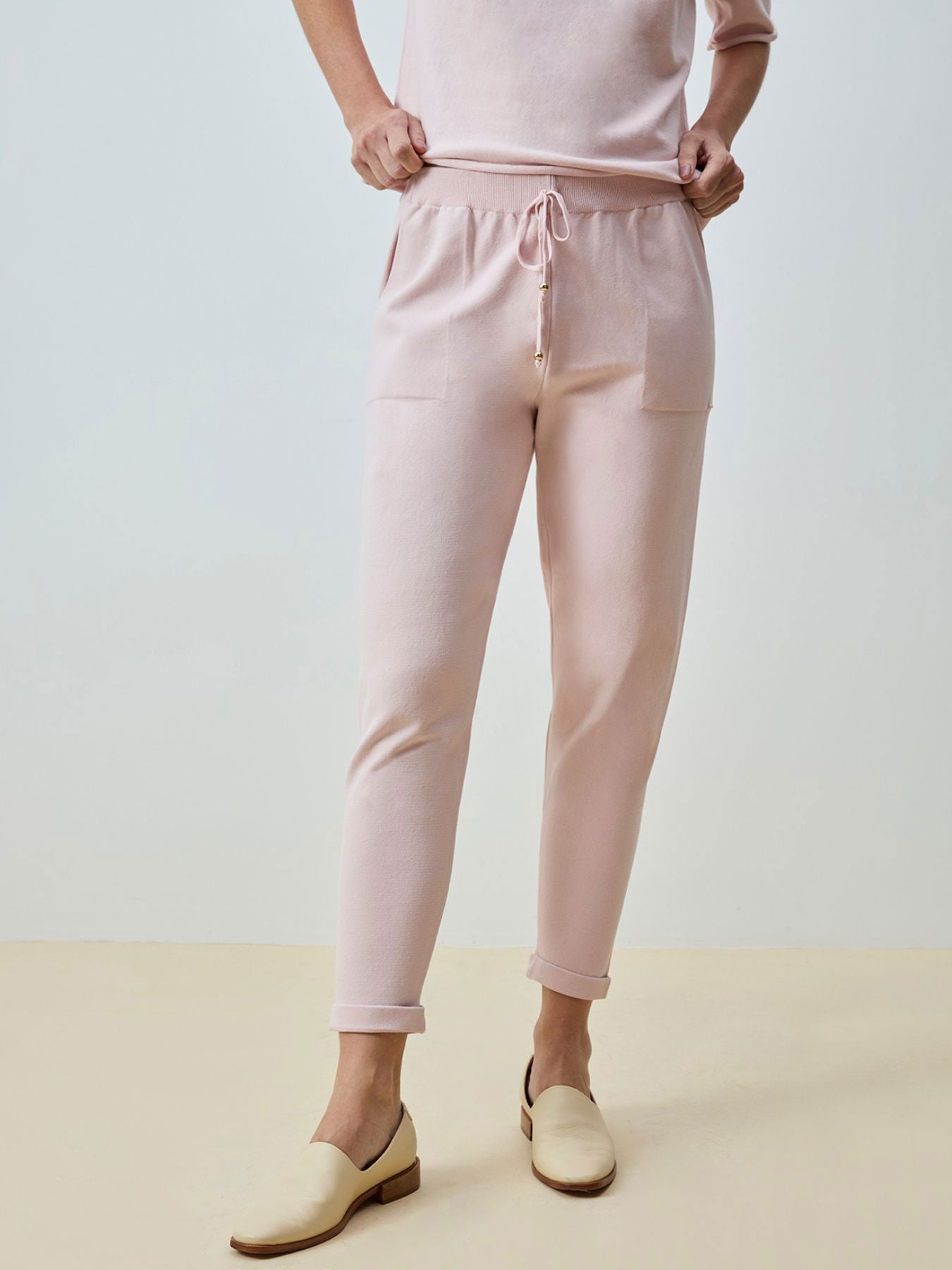 CALÇA TRICOT BARRA ITALIANA ANSELMI
