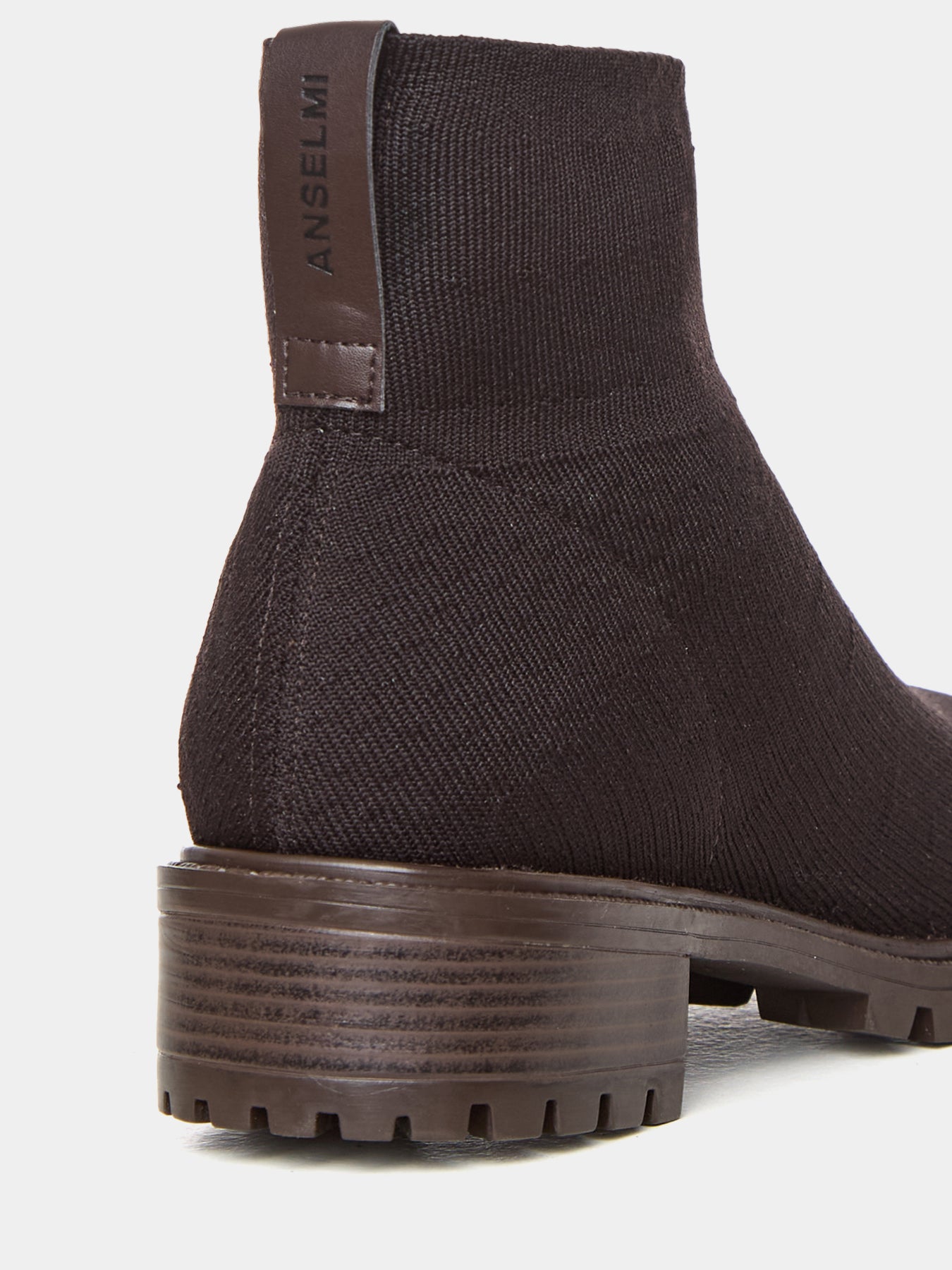 BOTA SALTO BAIXO ANSELMI CHOCOLATE