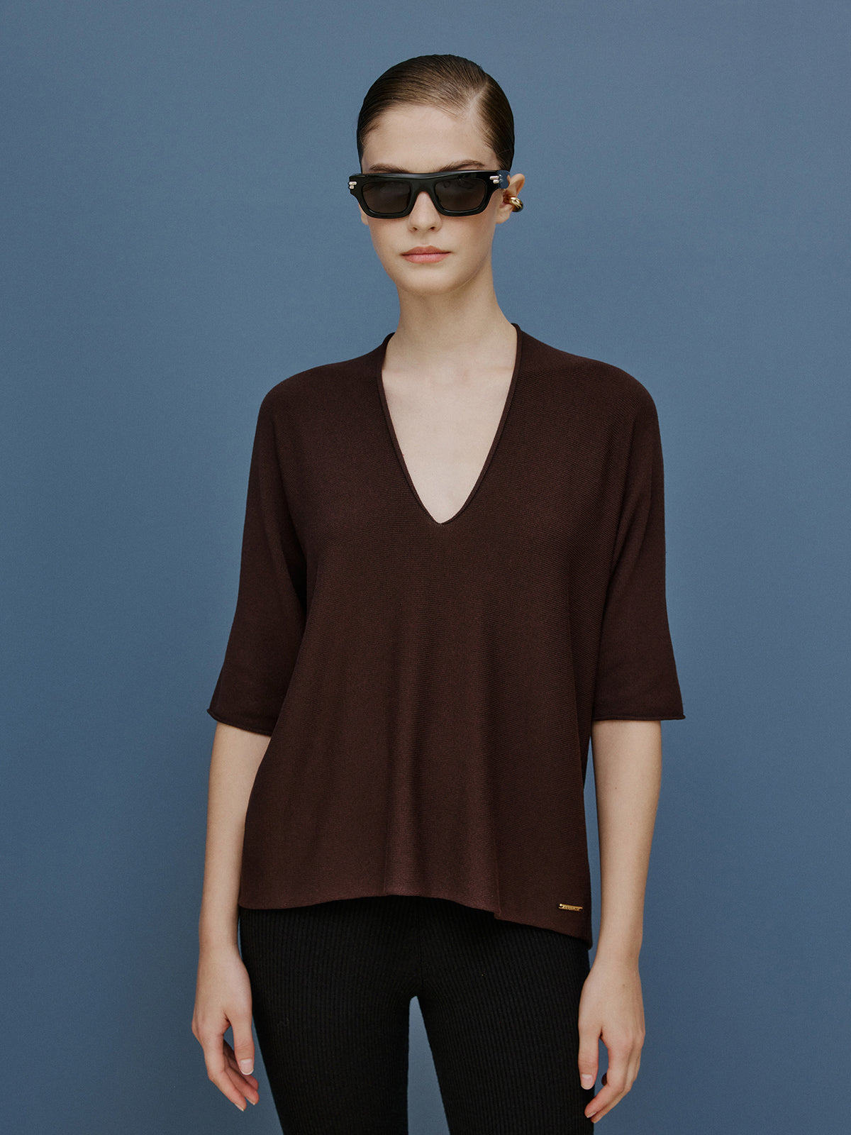 BLUSA 3D MANGAS CURTAS ANSELMI