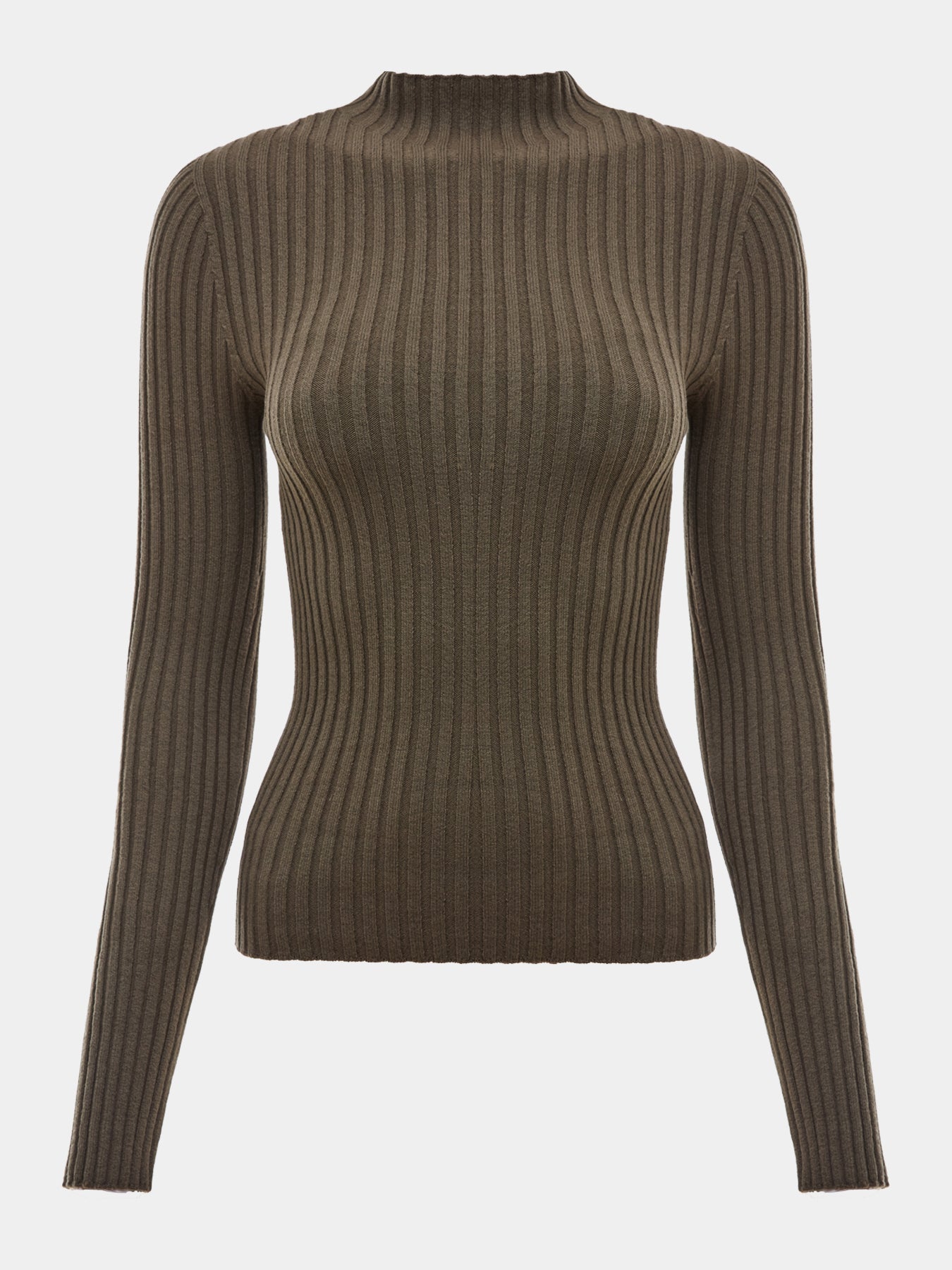 BLUSA CANELADA GOLA CHAMINÉ ANSELMI