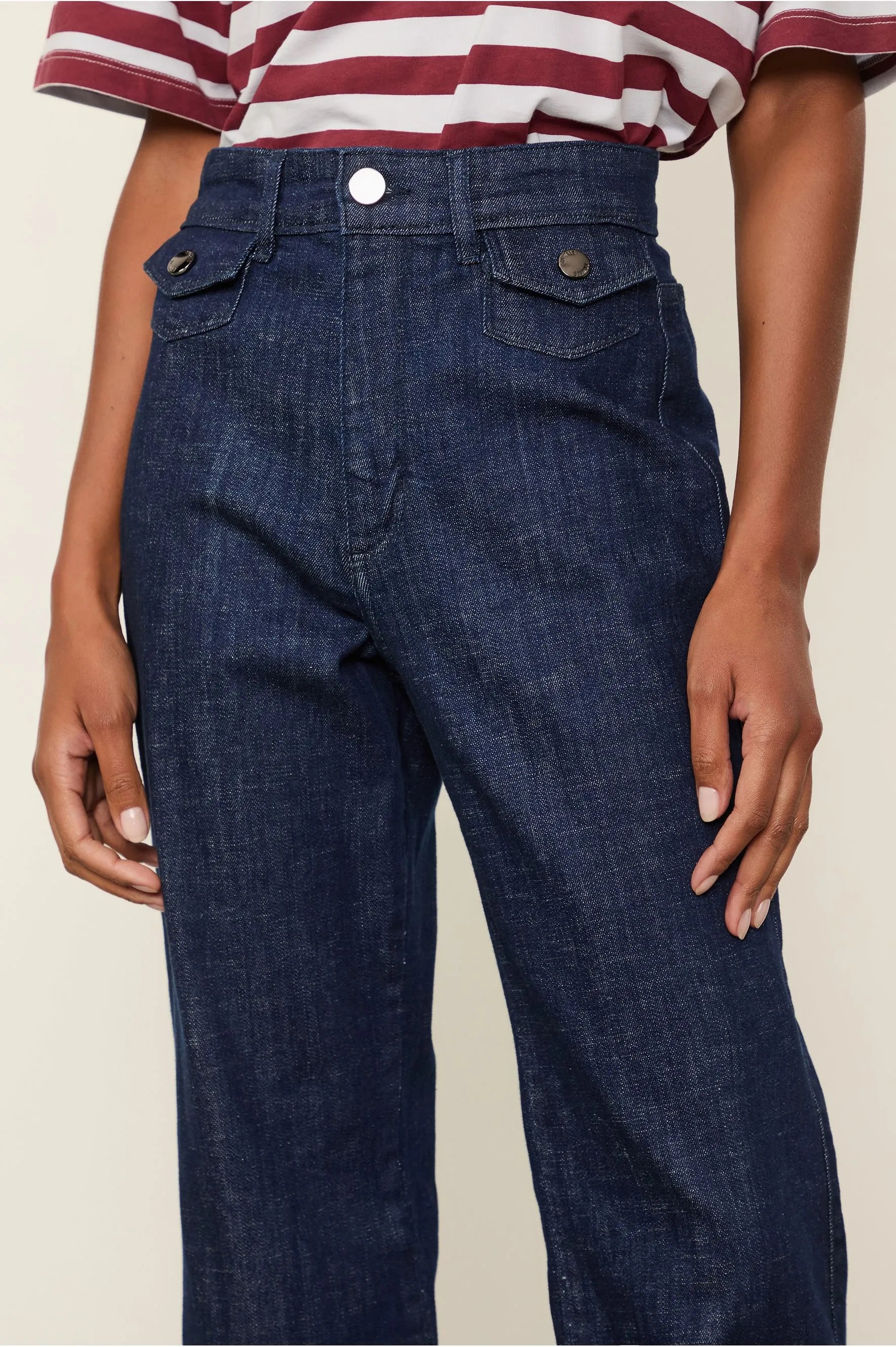 CALÇA JEANS FLARE ANIMALE