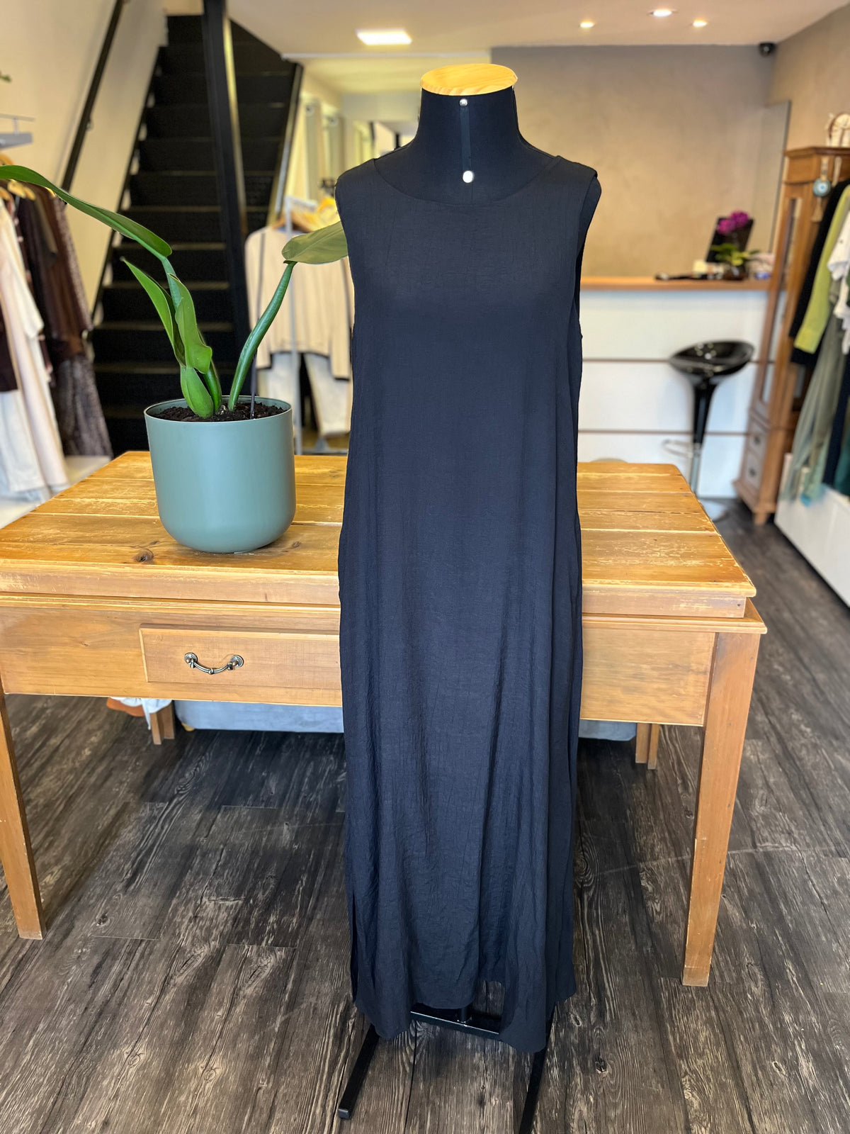 VESTIDO PRINCESA LONGO COM BOLSO MIX DECLARI