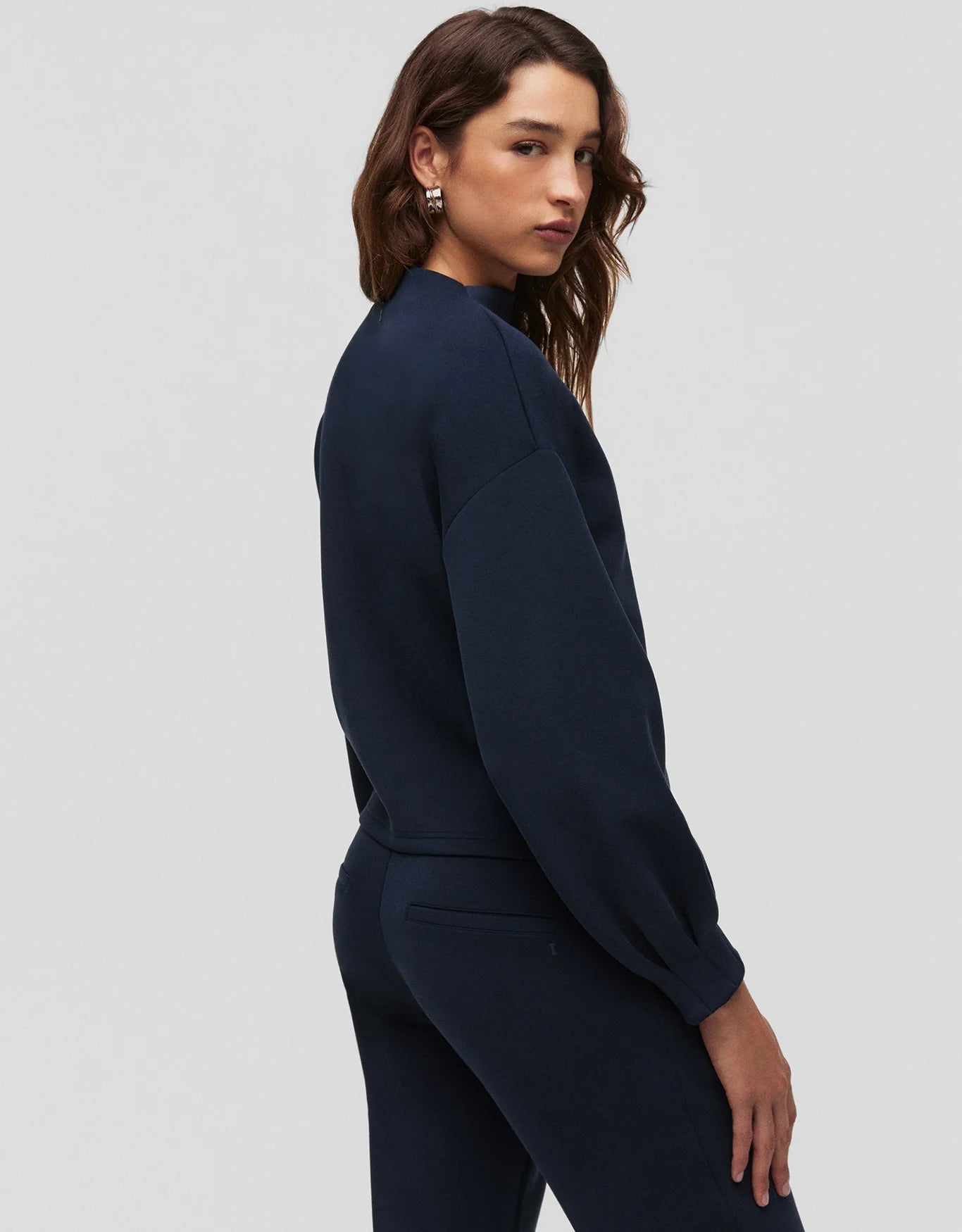 BLUSA 360 SOFT TOUCH MARINHO SHOULDER