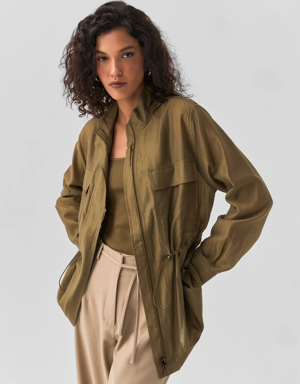 PARKA CINTURA REGULÁVEL SHOULDER