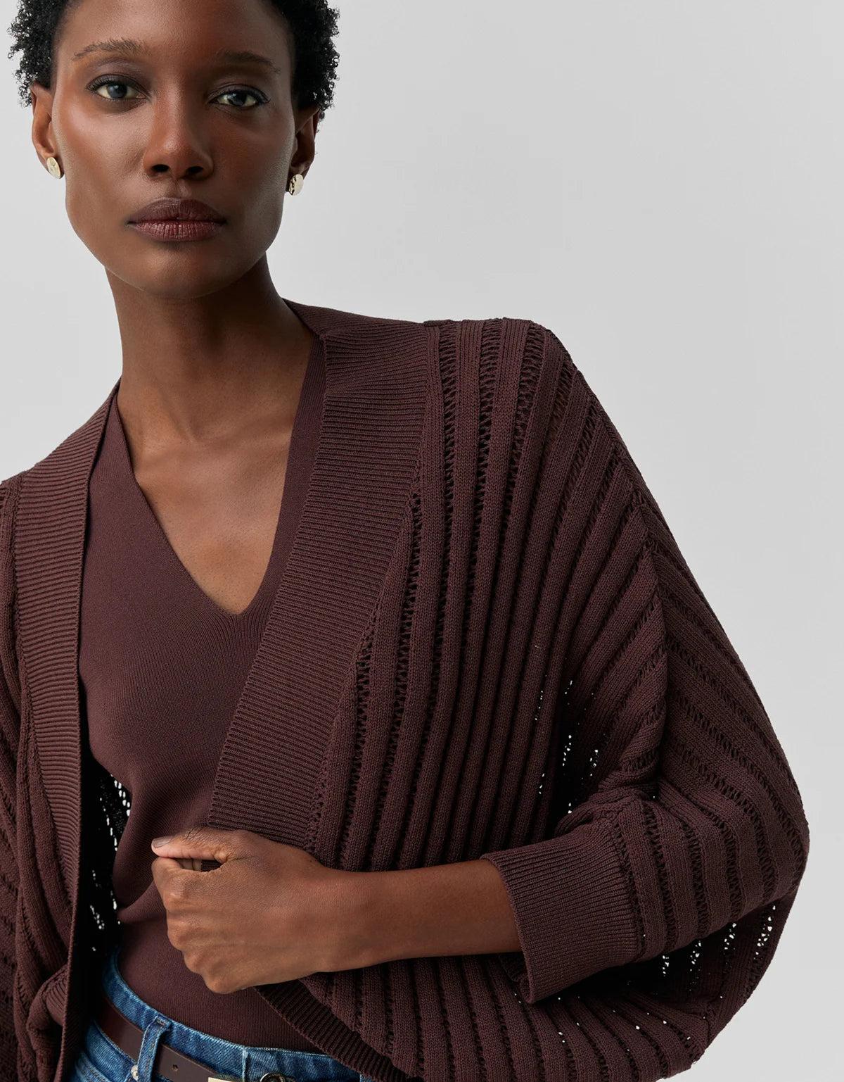 CARDIGAN CASULO SHOULDER