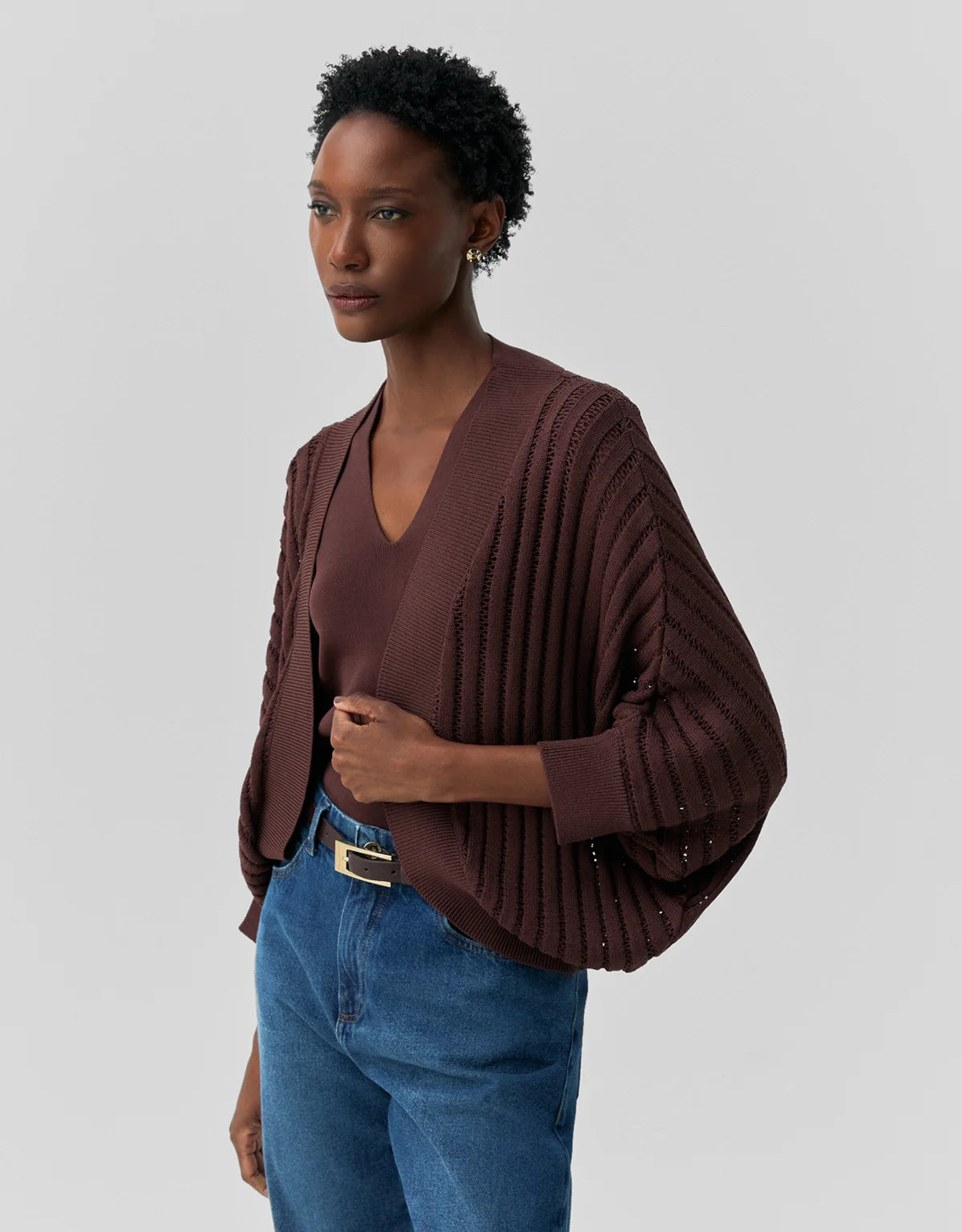 CARDIGAN CASULO SHOULDER
