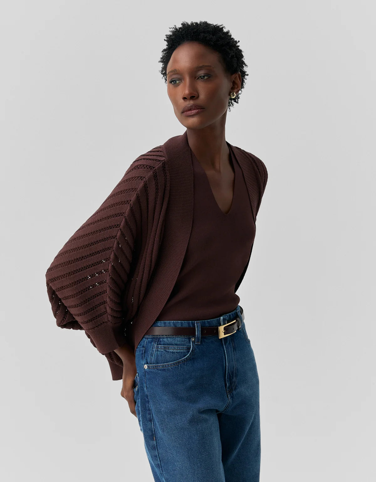CARDIGAN CASULO SHOULDER