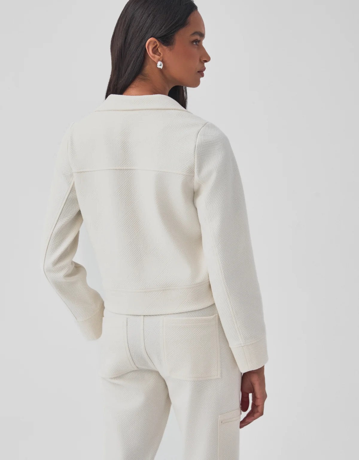 JAQUETA BIKER MALHA SHOULDER