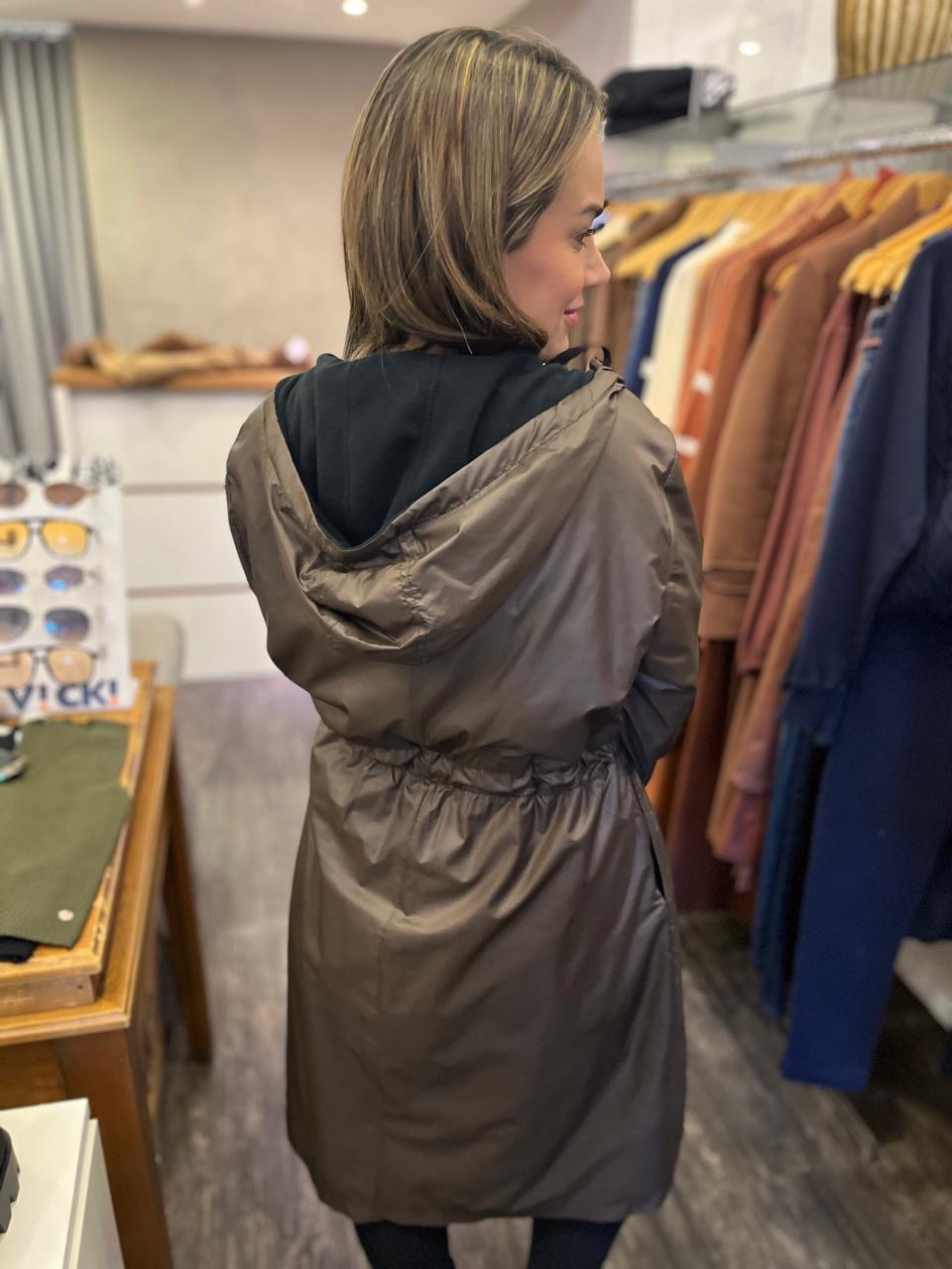 PARKA IMPERMEÁVEL ALONGADA DECLARI