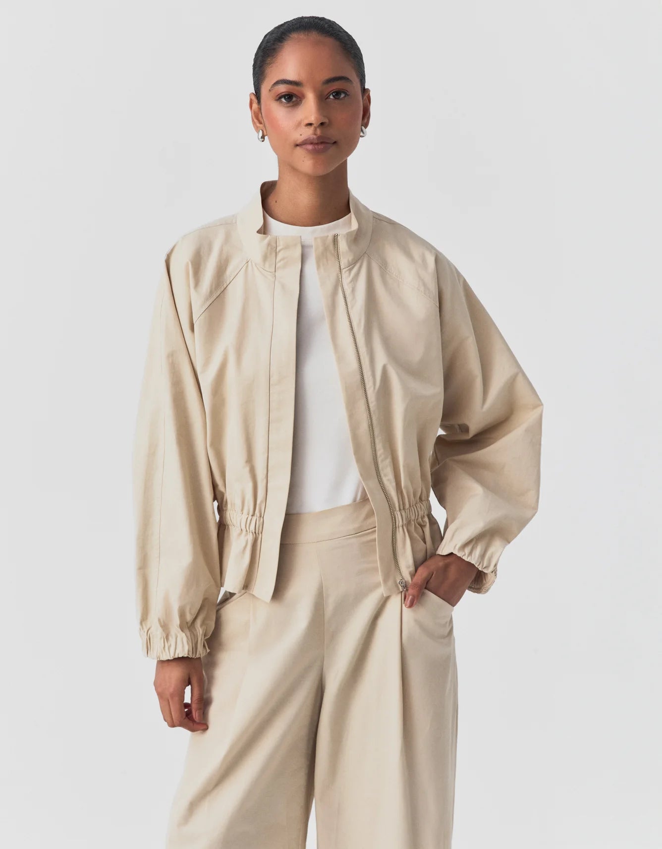 JAQUETA PEPLUM SHOULDER