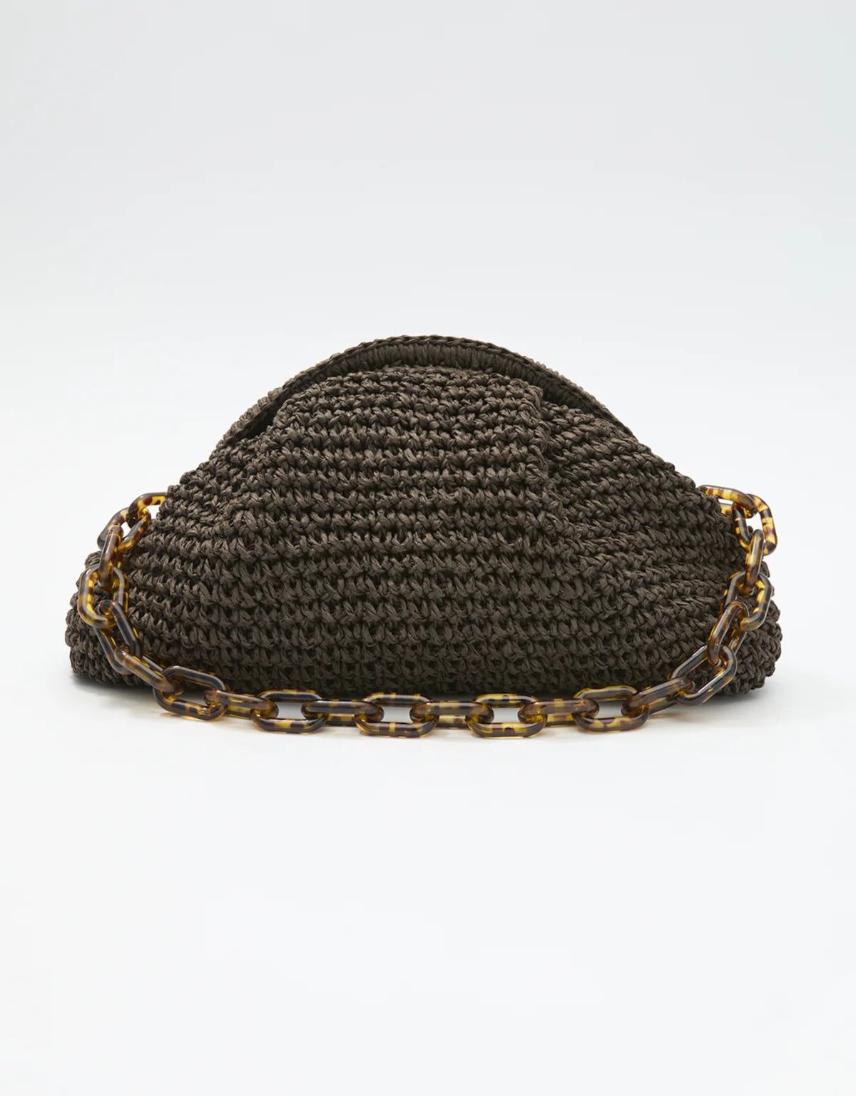 CLUTCH PALHA ALÇAS REMOVÍVEIS EXPRESSO SHOULDER