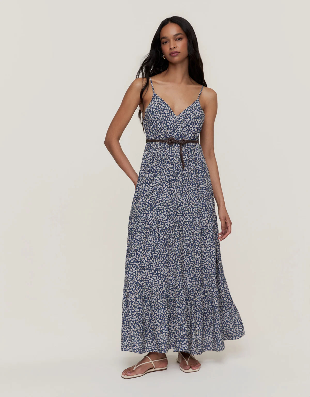 VESTIDO FLORAL URBAN SHOULDER