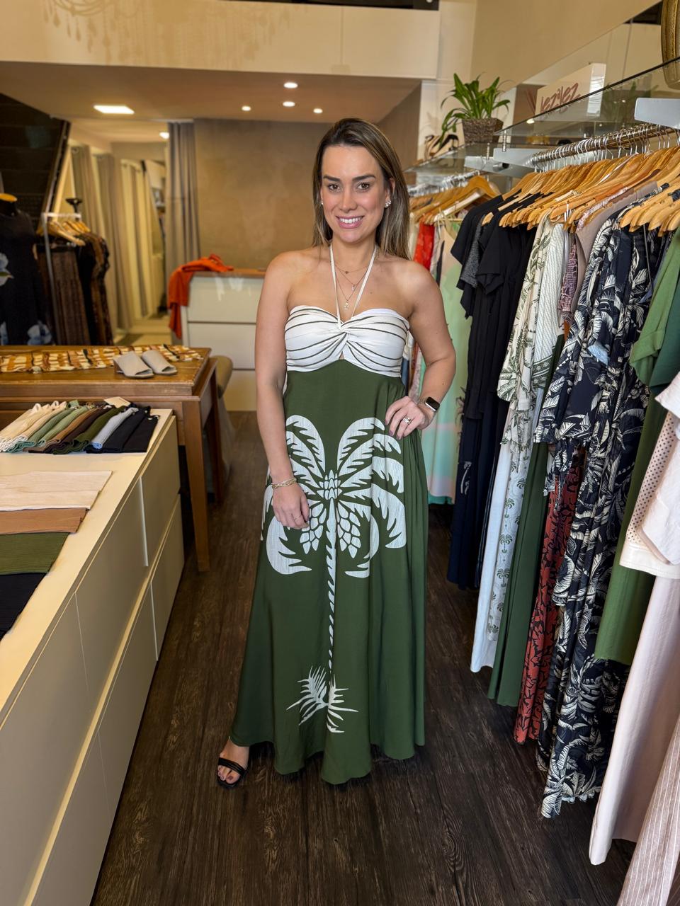 Vestido Frente Única