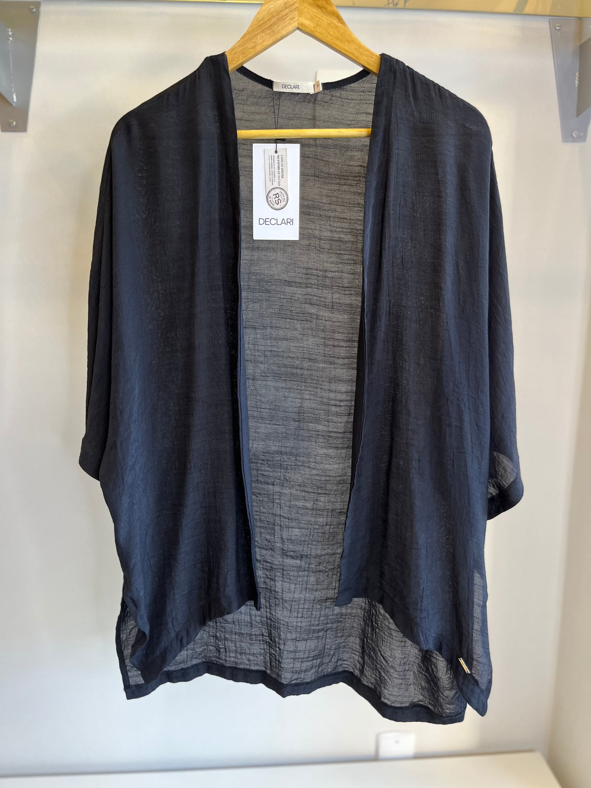 KIMONO BARRA DIAGONAL EM MIX DECLARI
