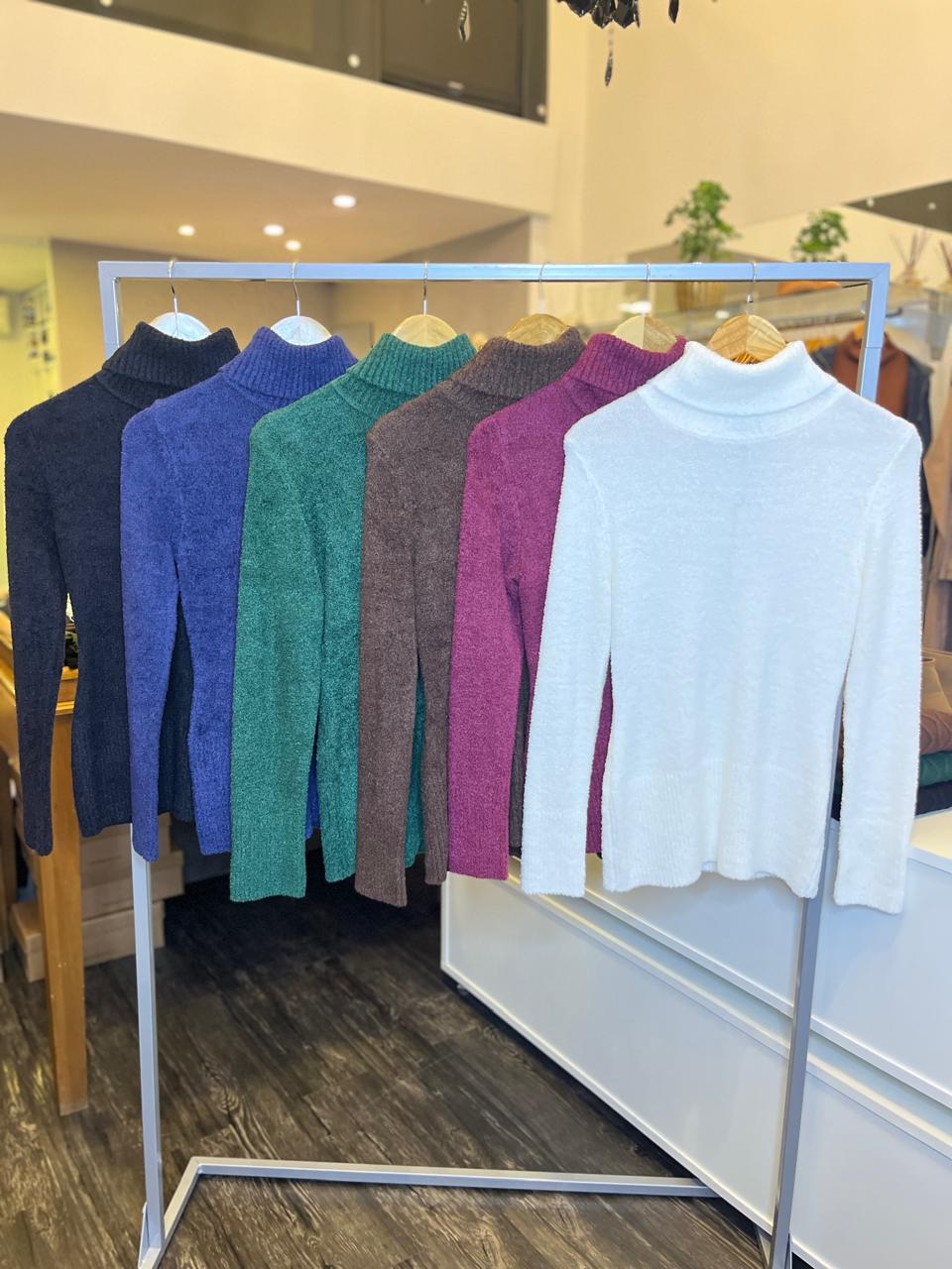 BLUSA GOLA BOBA  CHENILLE NEXY