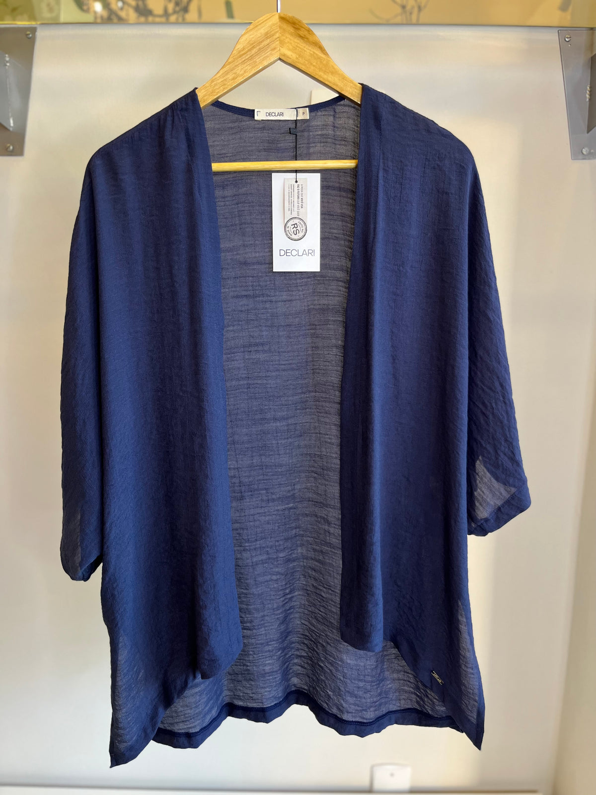 KIMONO BARRA DIAGONAL EM MIX DECLARI