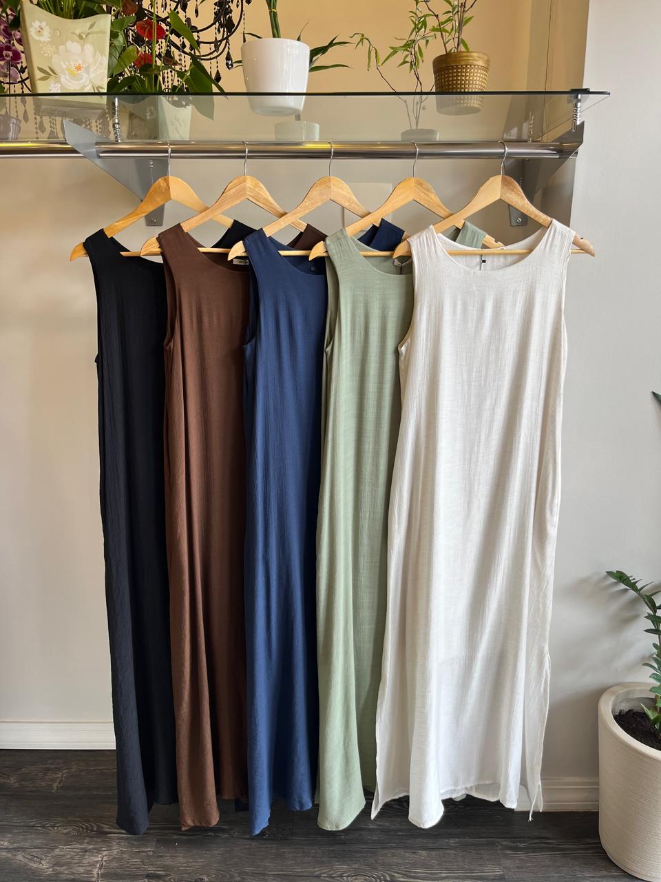 VESTIDO PRINCESA LONGO COM BOLSO MIX DECLARI