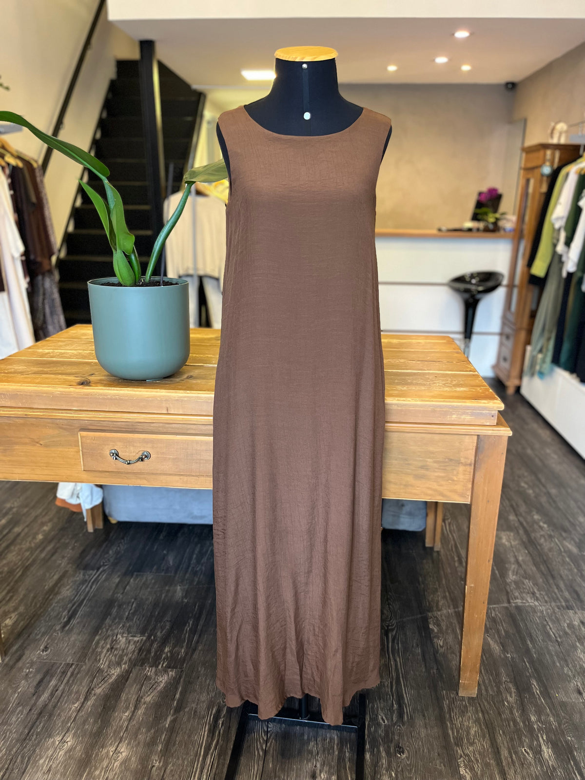 VESTIDO PRINCESA LONGO COM BOLSO MIX DECLARI