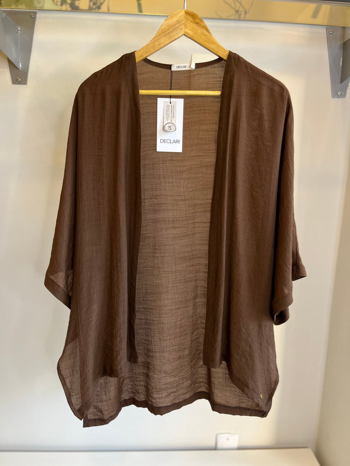 KIMONO BARRA DIAGONAL EM MIX DECLARI