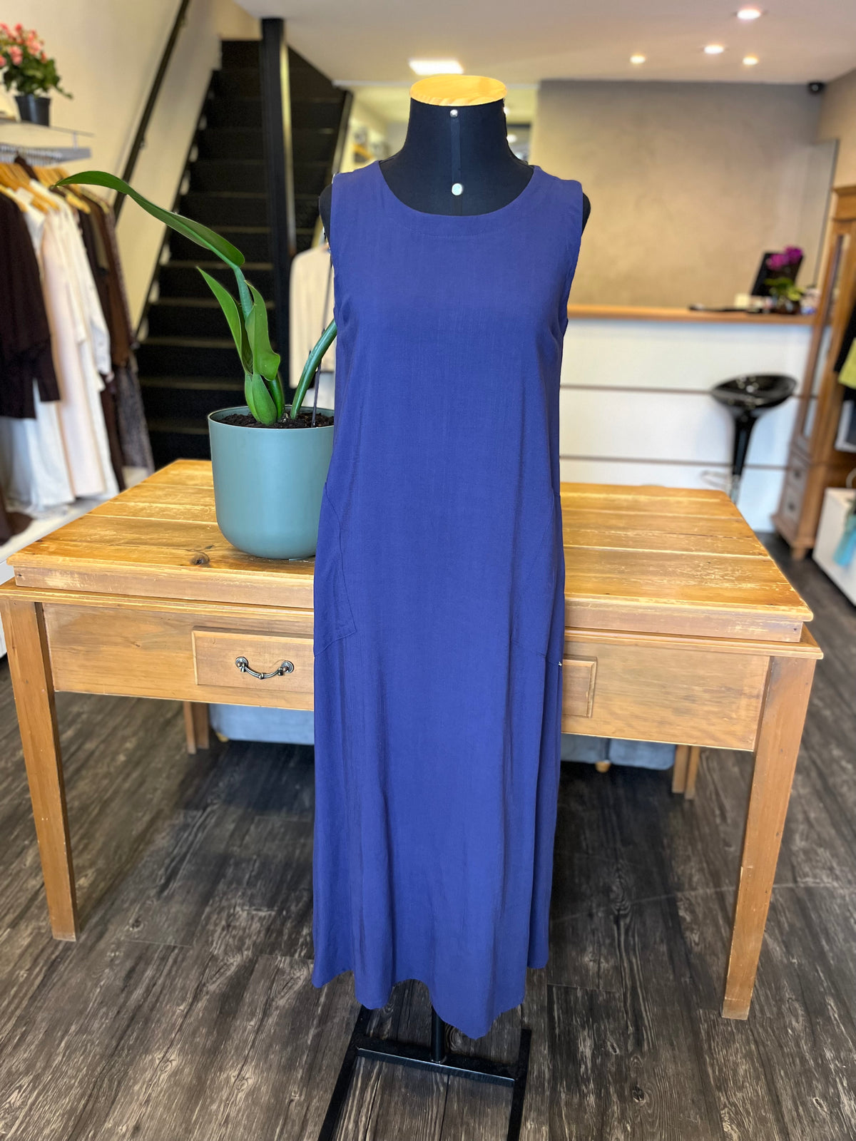 VESTIDO COM BOLSOS FRENTE SAARA DECLARI