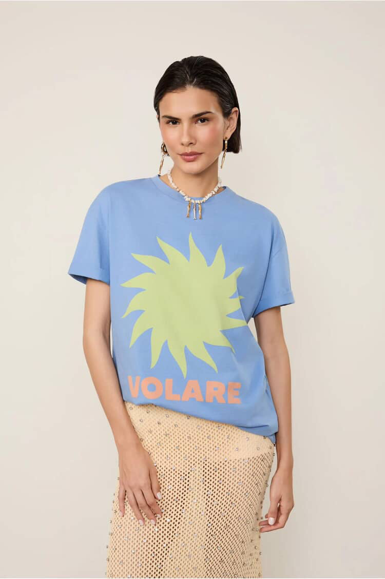 T-SHIRT FUN VOLARE ANIMALE