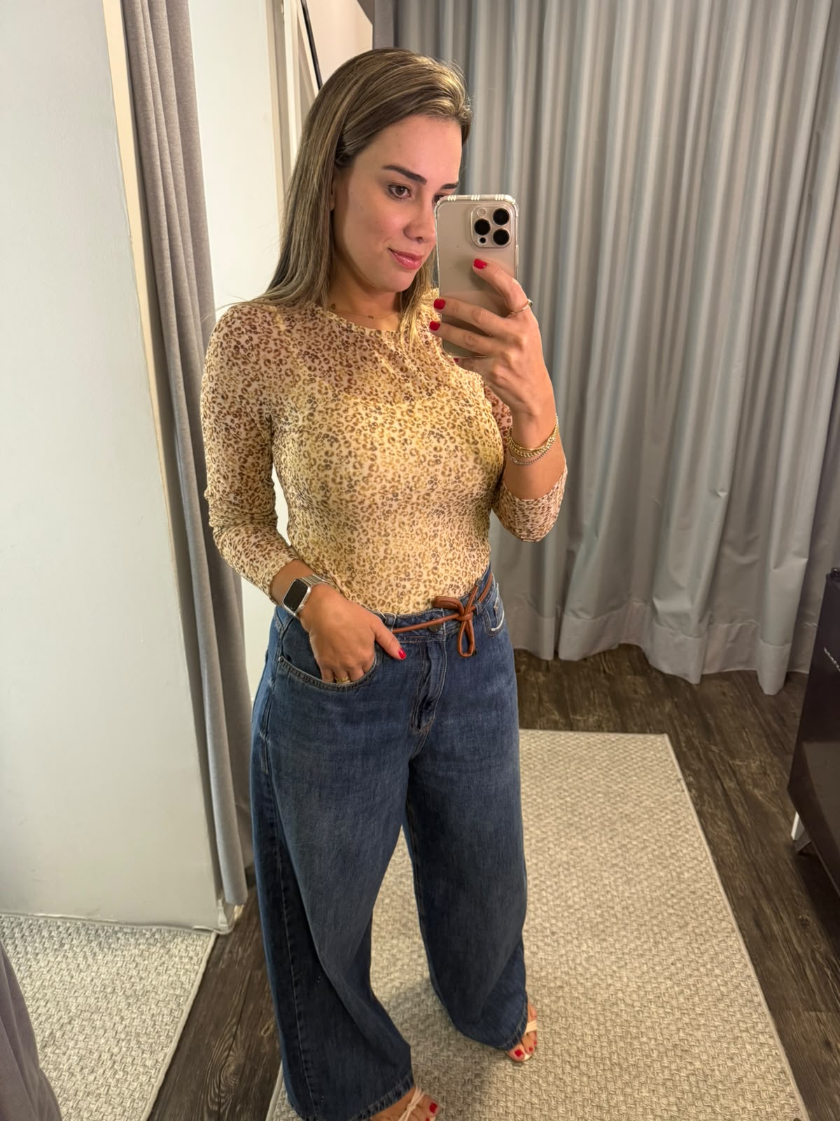BLUSA TULE ESTAMPADA