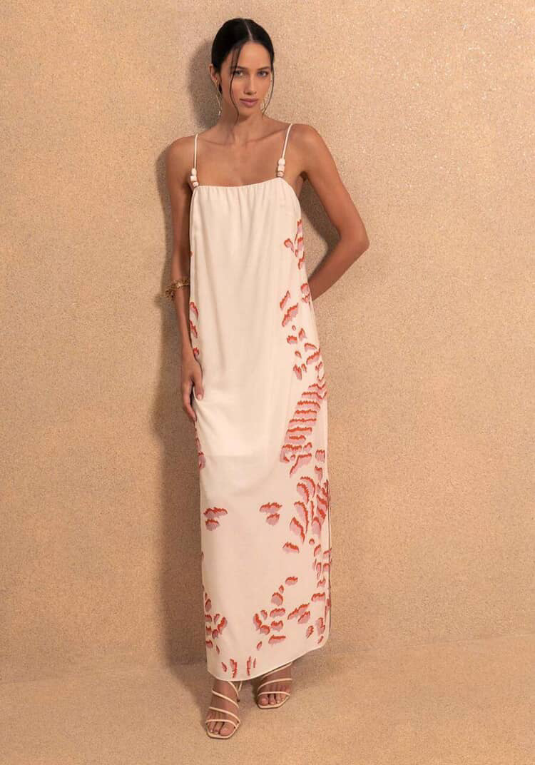 Vestido com Alças