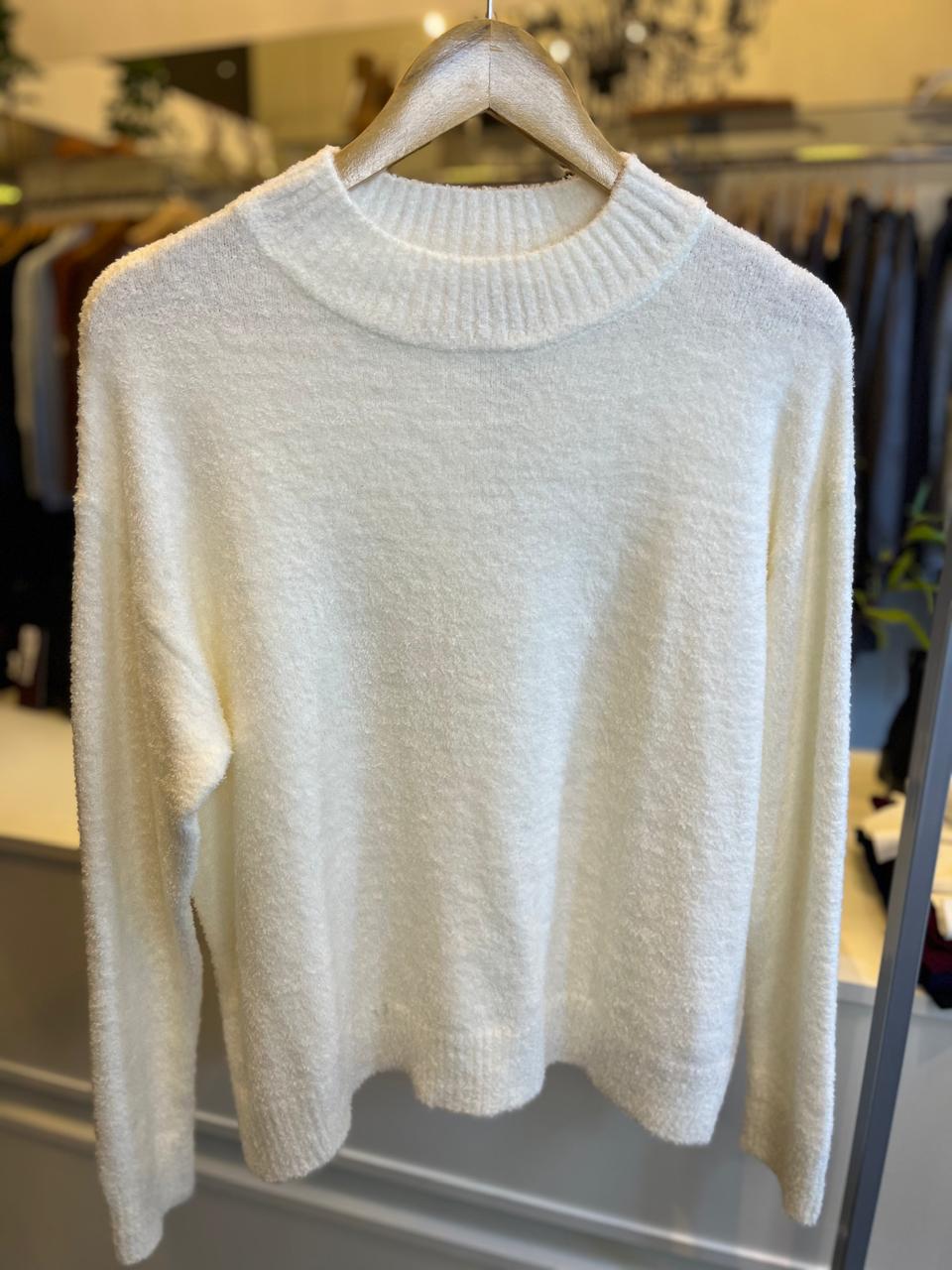 BLUSA CHENILLE GOLA REDONDA NEXY