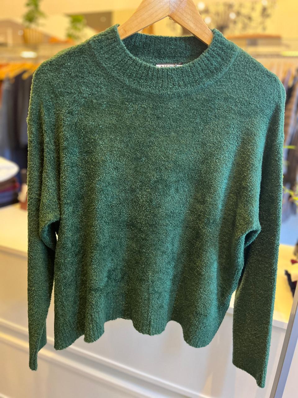 BLUSA CHENILLE GOLA REDONDA NEXY