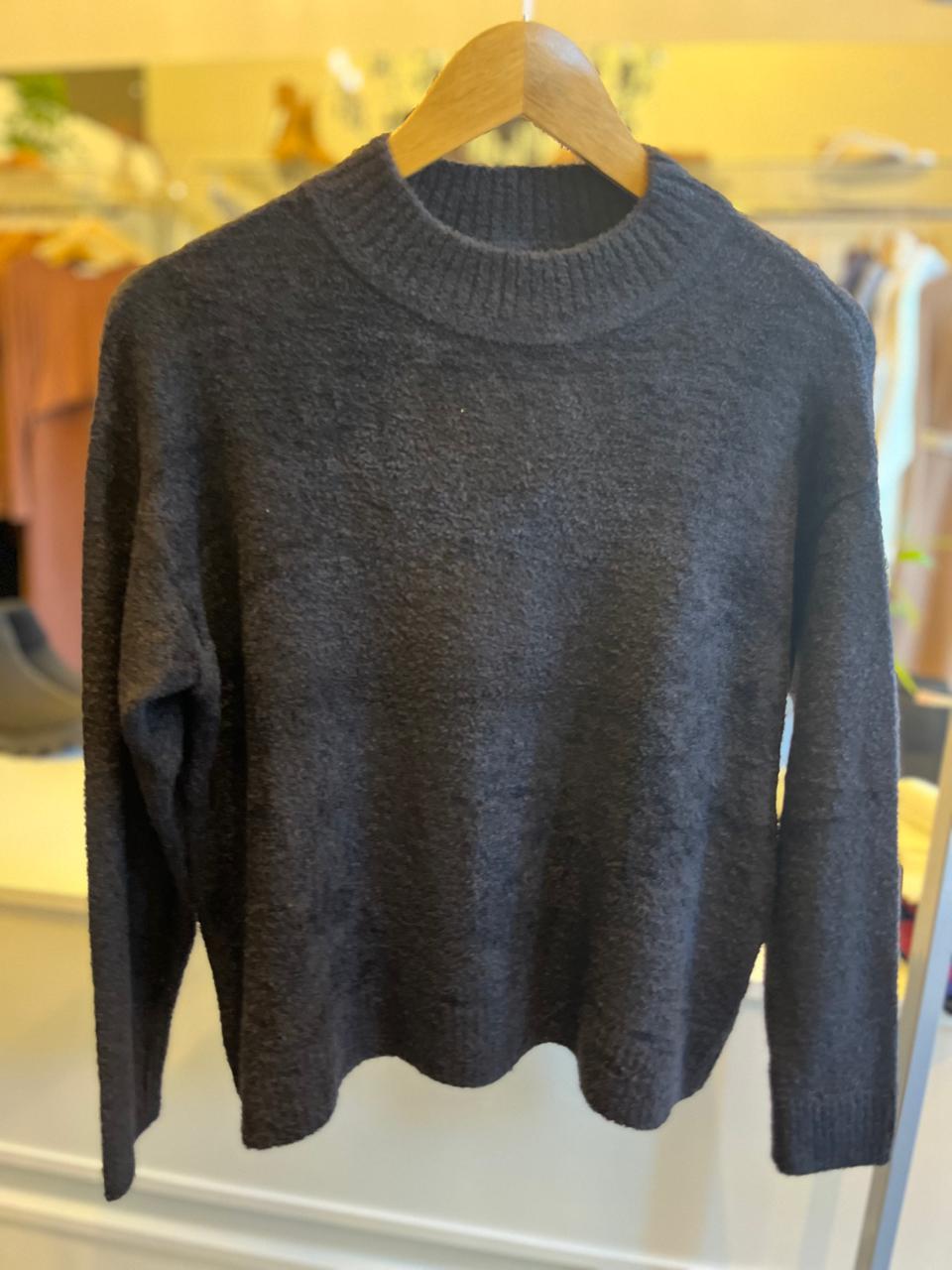 BLUSA CHENILLE GOLA REDONDA NEXY