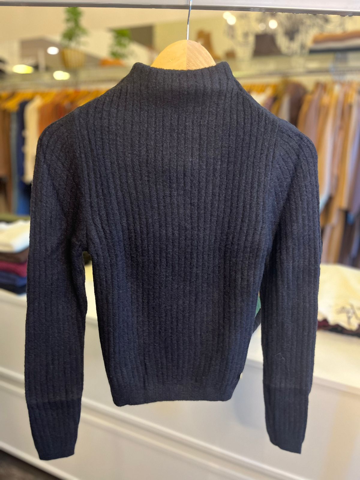BLUSA FIO PLUMA GOLA MEDIA BIAMAR
