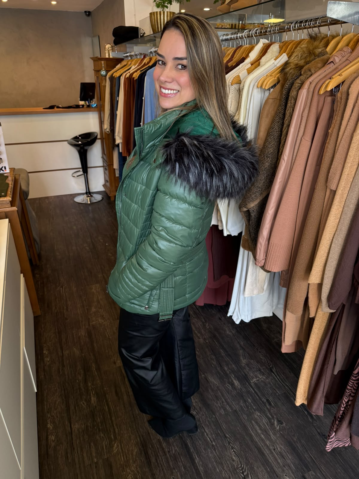 JAQUETA NEXY BRAND VERDE