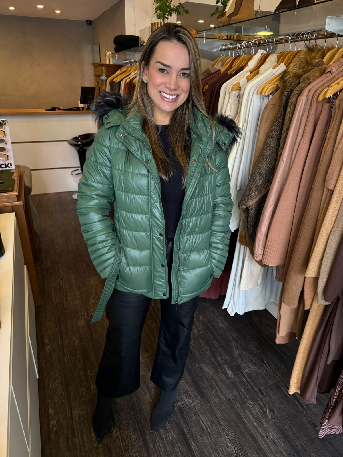 JAQUETA NEXY BRAND VERDE